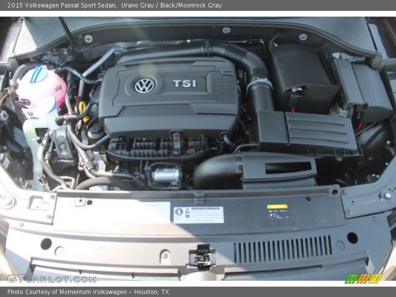 Urano Gray / Black/Moonrock Gray 2015 Volkswagen Passat Sport Sedan