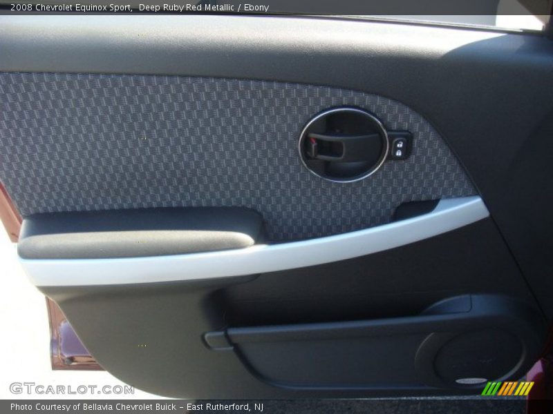 Deep Ruby Red Metallic / Ebony 2008 Chevrolet Equinox Sport