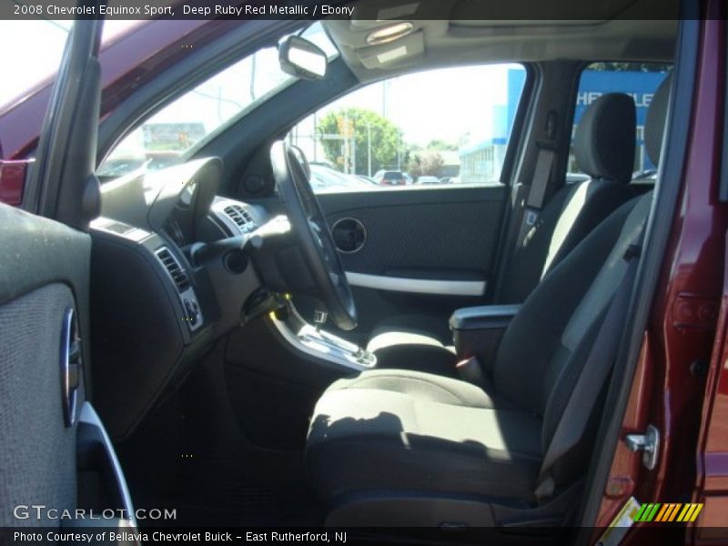 Deep Ruby Red Metallic / Ebony 2008 Chevrolet Equinox Sport