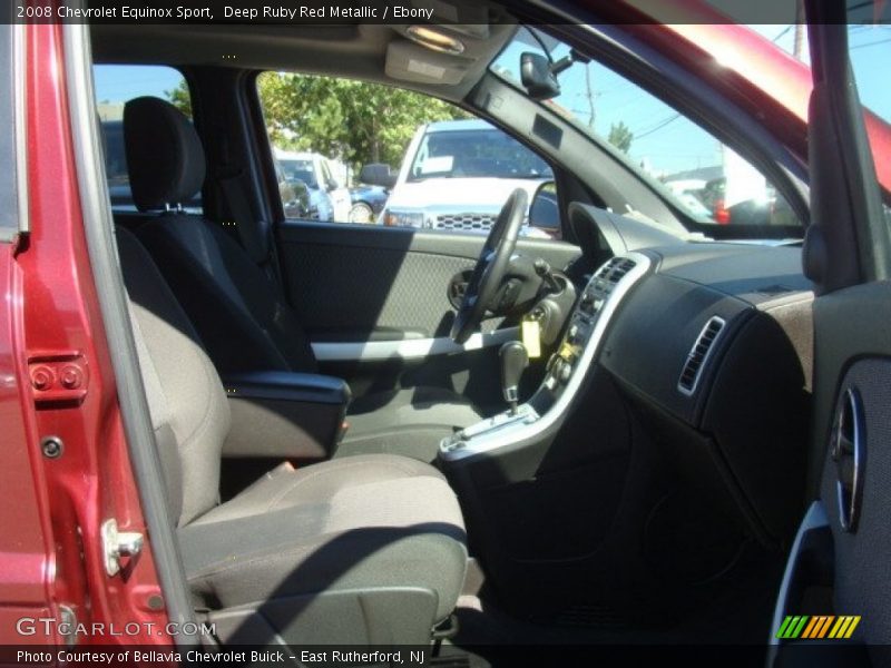 Deep Ruby Red Metallic / Ebony 2008 Chevrolet Equinox Sport