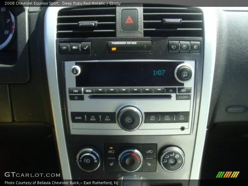 Deep Ruby Red Metallic / Ebony 2008 Chevrolet Equinox Sport
