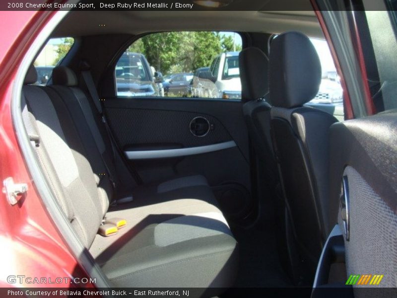 Deep Ruby Red Metallic / Ebony 2008 Chevrolet Equinox Sport