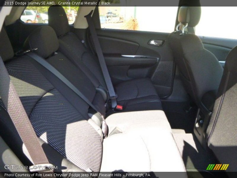 Granite Crystal Metallic / Black 2015 Dodge Journey SE AWD