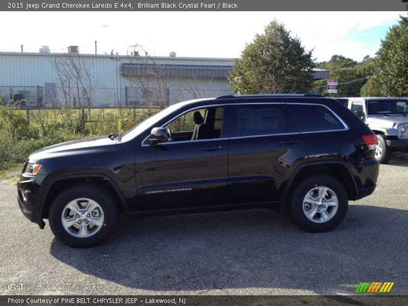 Brilliant Black Crystal Pearl / Black 2015 Jeep Grand Cherokee Laredo E 4x4