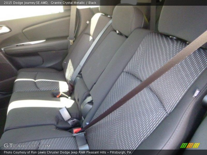 Granite Crystal Metallic / Black 2015 Dodge Journey SE AWD