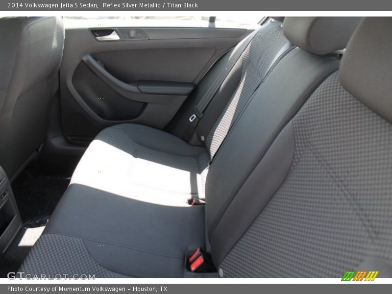 Reflex Silver Metallic / Titan Black 2014 Volkswagen Jetta S Sedan