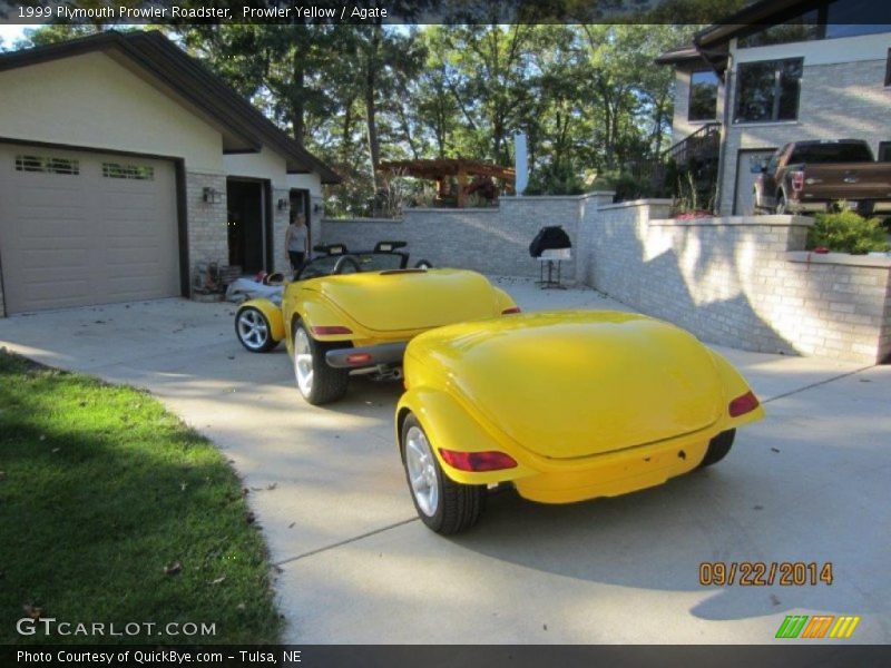 Prowler Yellow / Agate 1999 Plymouth Prowler Roadster