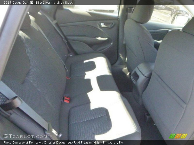 Billet Silver Metallic / Black 2015 Dodge Dart SE