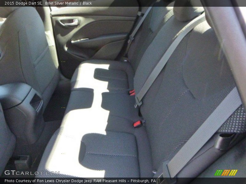 Billet Silver Metallic / Black 2015 Dodge Dart SE