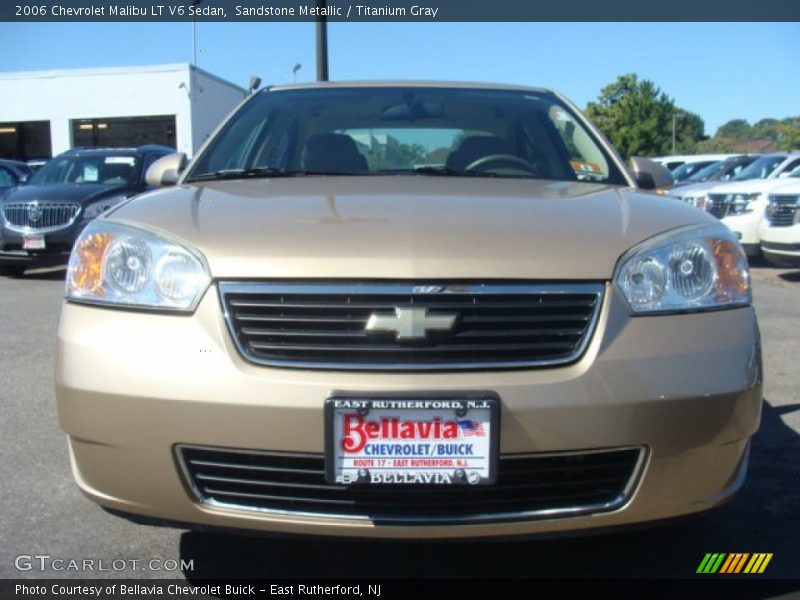 Sandstone Metallic / Titanium Gray 2006 Chevrolet Malibu LT V6 Sedan
