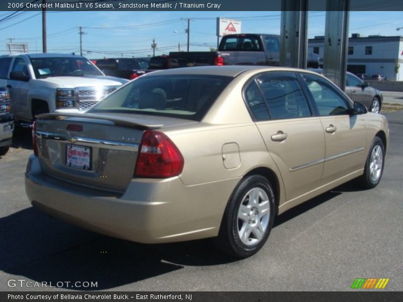 Sandstone Metallic / Titanium Gray 2006 Chevrolet Malibu LT V6 Sedan