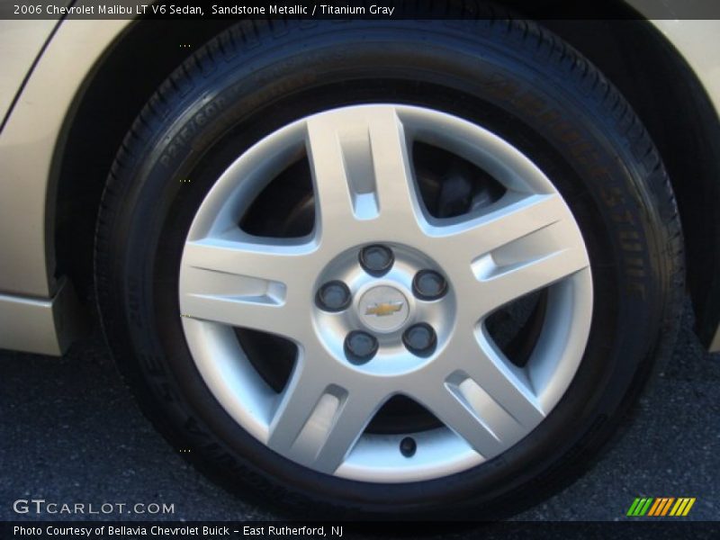 Sandstone Metallic / Titanium Gray 2006 Chevrolet Malibu LT V6 Sedan