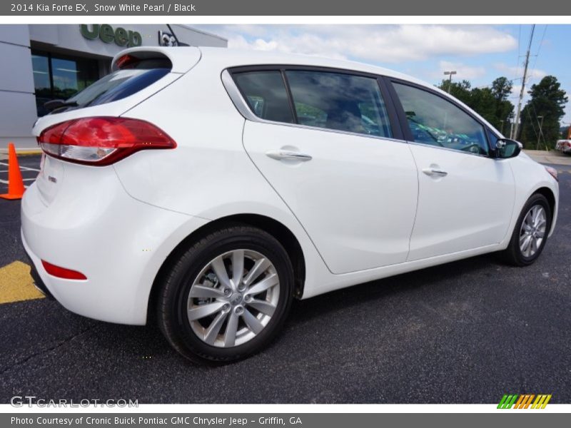 Snow White Pearl / Black 2014 Kia Forte EX