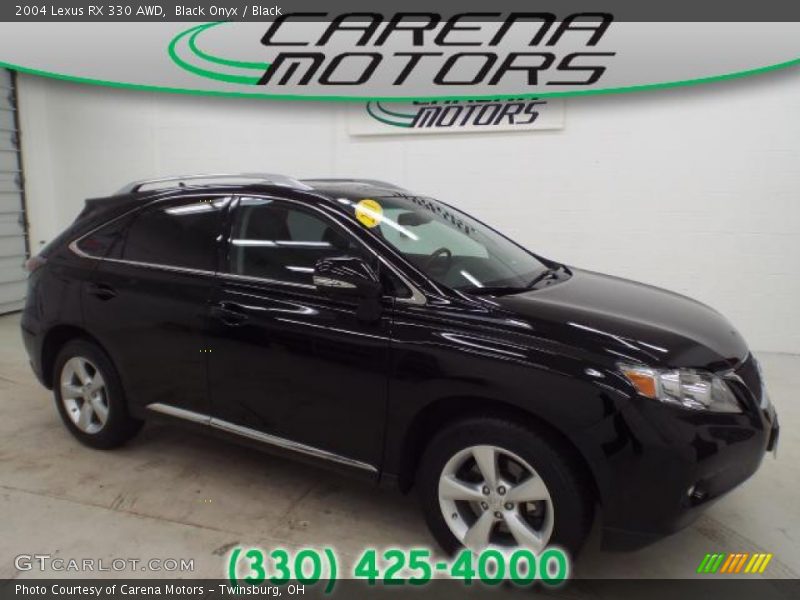Black Onyx / Black 2004 Lexus RX 330 AWD