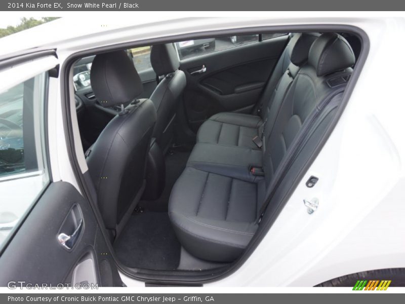 Rear Seat of 2014 Forte EX