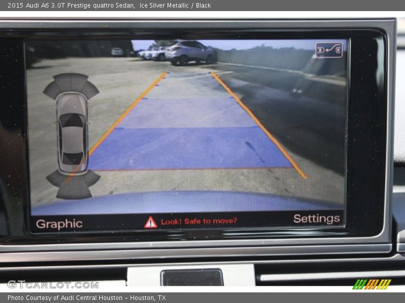 Ice Silver Metallic / Black 2015 Audi A6 3.0T Prestige quattro Sedan