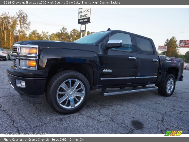 Black / High Country Saddle 2014 Chevrolet Silverado 1500 High Country Crew Cab