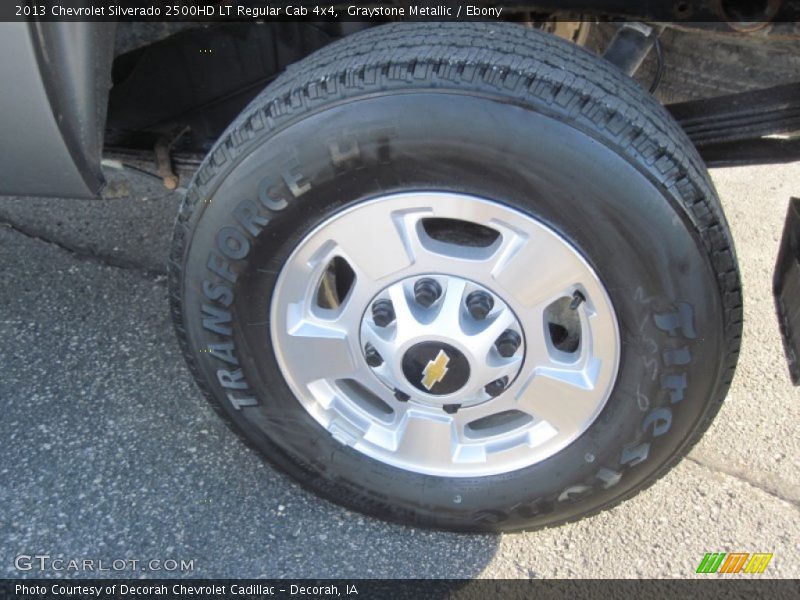 Graystone Metallic / Ebony 2013 Chevrolet Silverado 2500HD LT Regular Cab 4x4