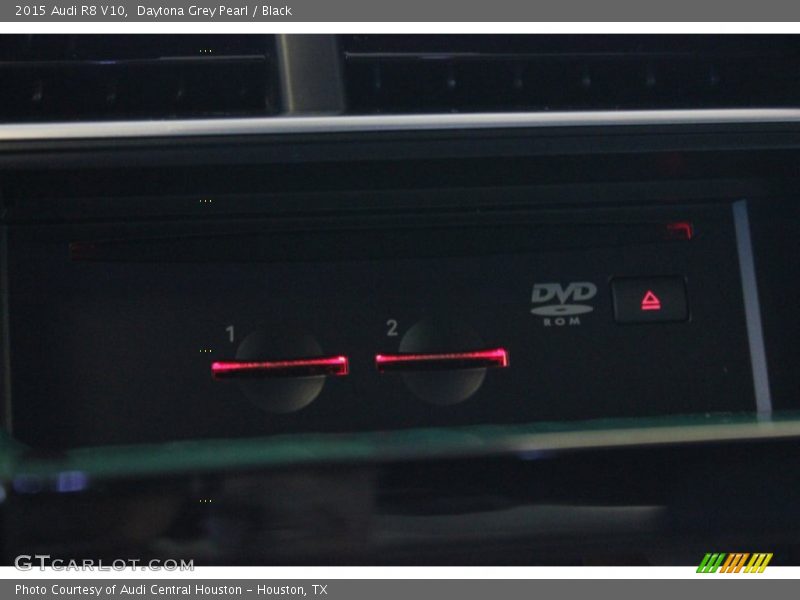 Daytona Grey Pearl / Black 2015 Audi R8 V10