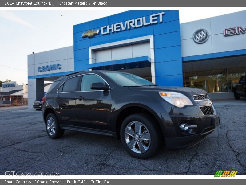 Tungsten Metallic / Jet Black 2014 Chevrolet Equinox LT