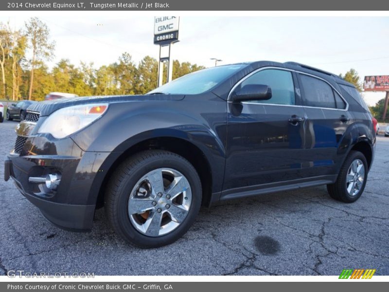 Tungsten Metallic / Jet Black 2014 Chevrolet Equinox LT