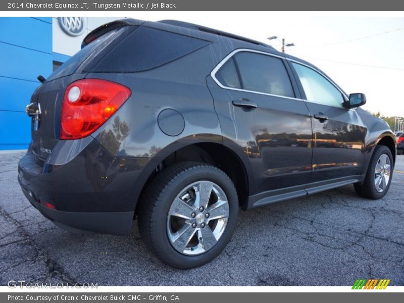 Tungsten Metallic / Jet Black 2014 Chevrolet Equinox LT