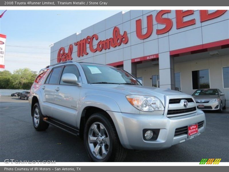 Titanium Metallic / Stone Gray 2008 Toyota 4Runner Limited