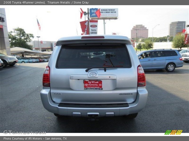 Titanium Metallic / Stone Gray 2008 Toyota 4Runner Limited