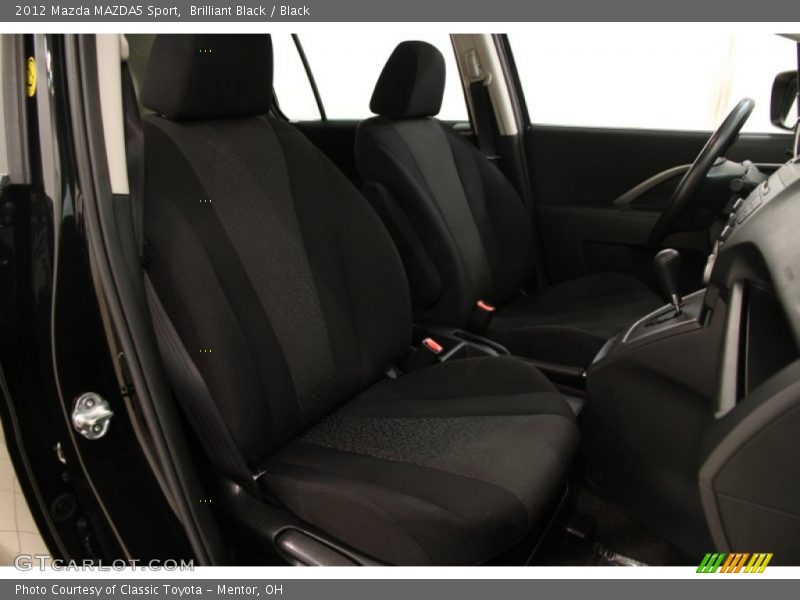 Brilliant Black / Black 2012 Mazda MAZDA5 Sport