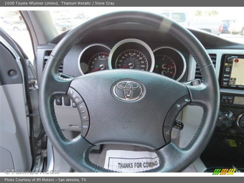 Titanium Metallic / Stone Gray 2008 Toyota 4Runner Limited