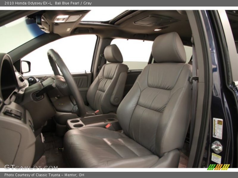 Bali Blue Pearl / Gray 2010 Honda Odyssey EX-L