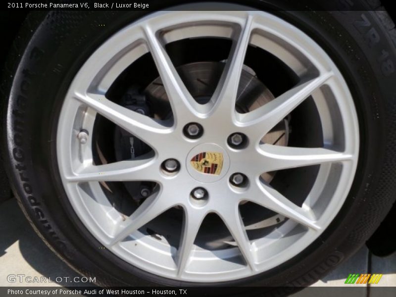 Black / Luxor Beige 2011 Porsche Panamera V6