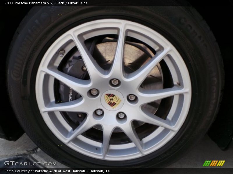 Black / Luxor Beige 2011 Porsche Panamera V6