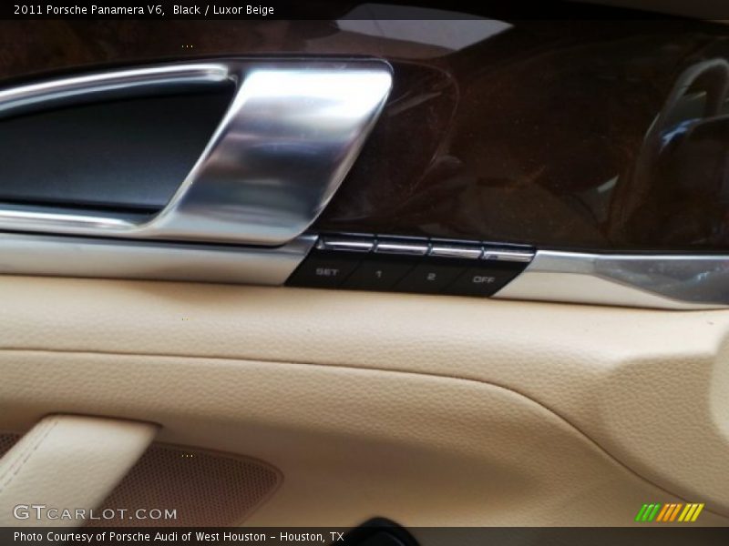 Black / Luxor Beige 2011 Porsche Panamera V6