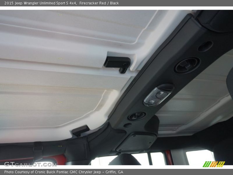 Firecracker Red / Black 2015 Jeep Wrangler Unlimited Sport S 4x4