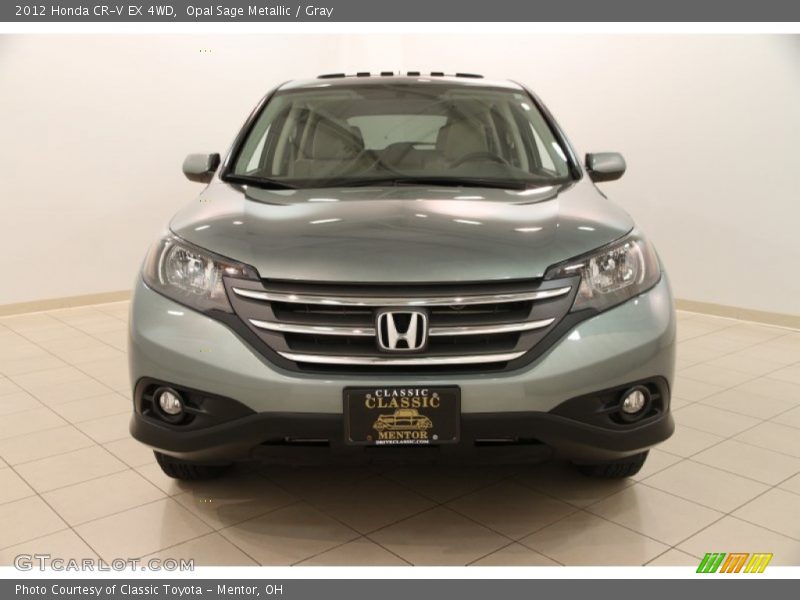 Opal Sage Metallic / Gray 2012 Honda CR-V EX 4WD