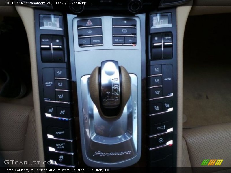 Black / Luxor Beige 2011 Porsche Panamera V6