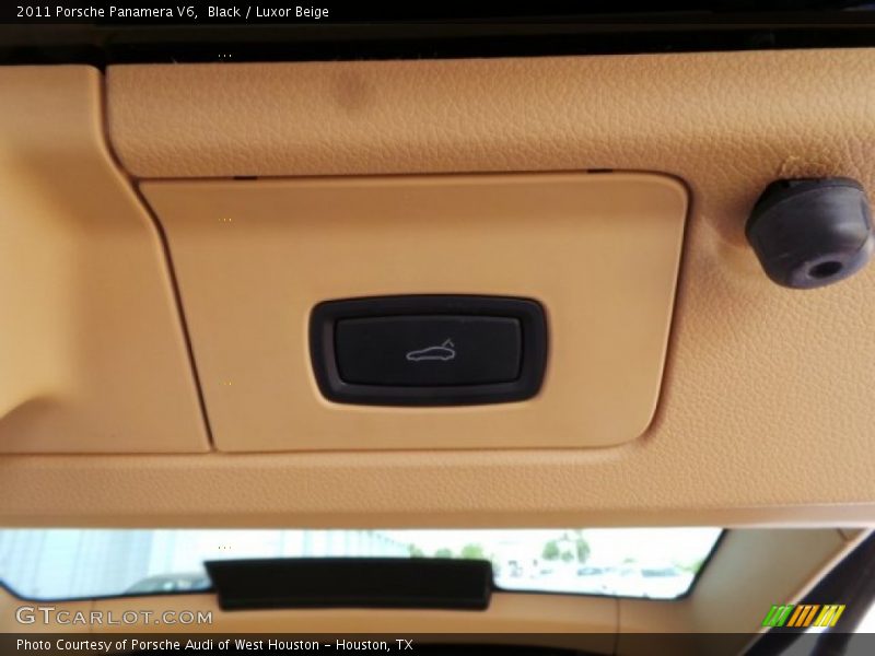 Black / Luxor Beige 2011 Porsche Panamera V6