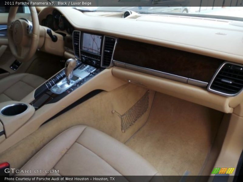 Black / Luxor Beige 2011 Porsche Panamera V6