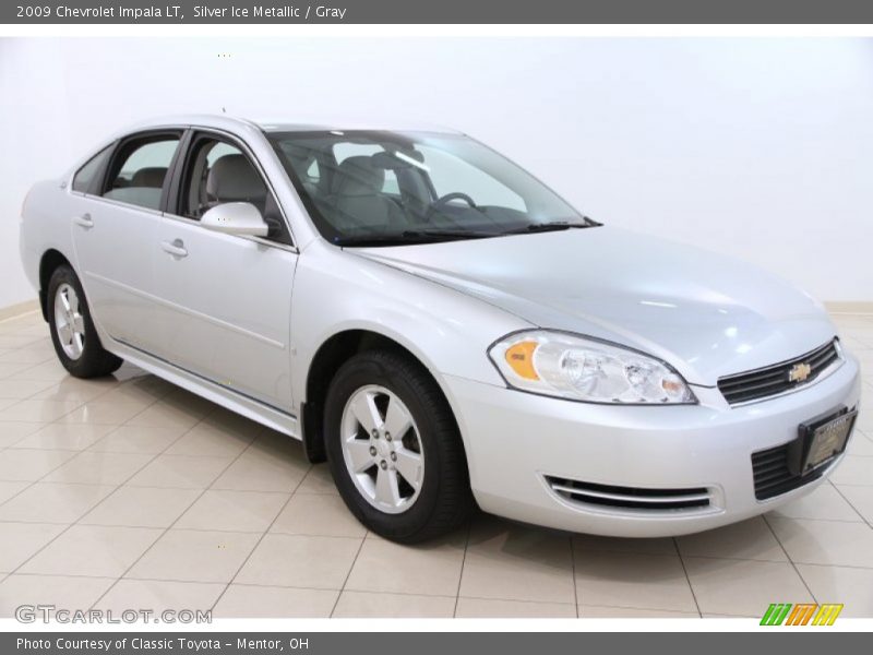 Silver Ice Metallic / Gray 2009 Chevrolet Impala LT