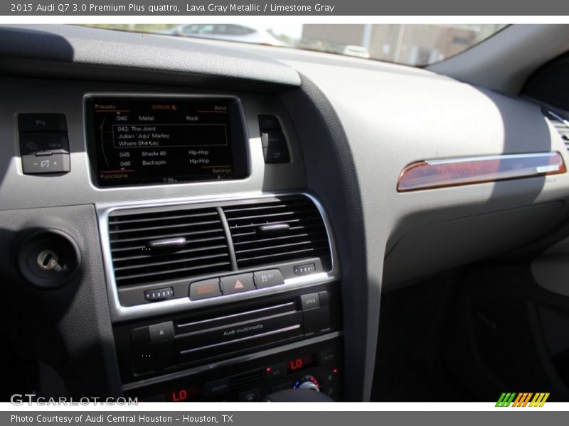 Lava Gray Metallic / Limestone Gray 2015 Audi Q7 3.0 Premium Plus quattro