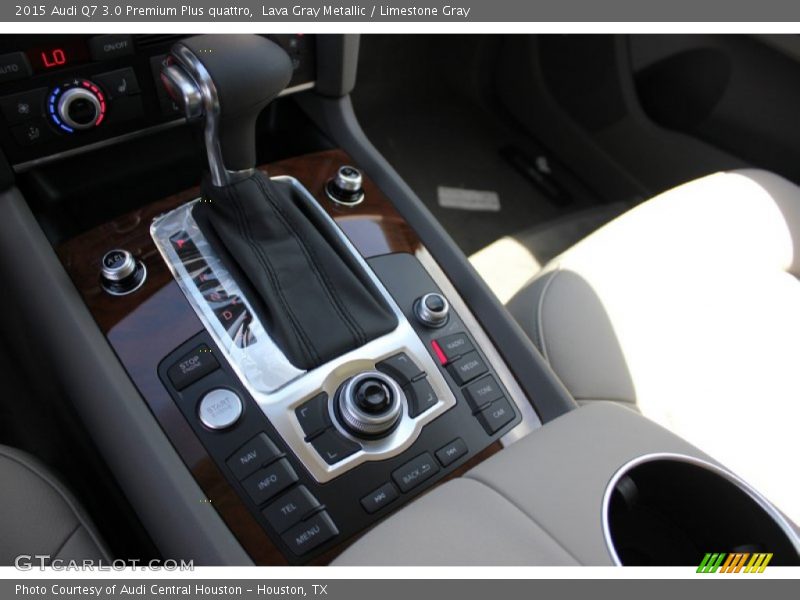 Lava Gray Metallic / Limestone Gray 2015 Audi Q7 3.0 Premium Plus quattro