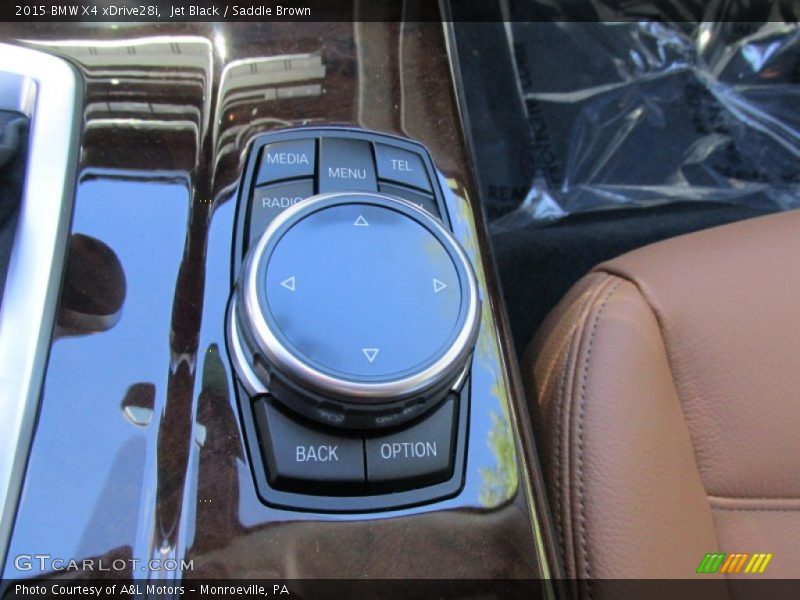 Jet Black / Saddle Brown 2015 BMW X4 xDrive28i