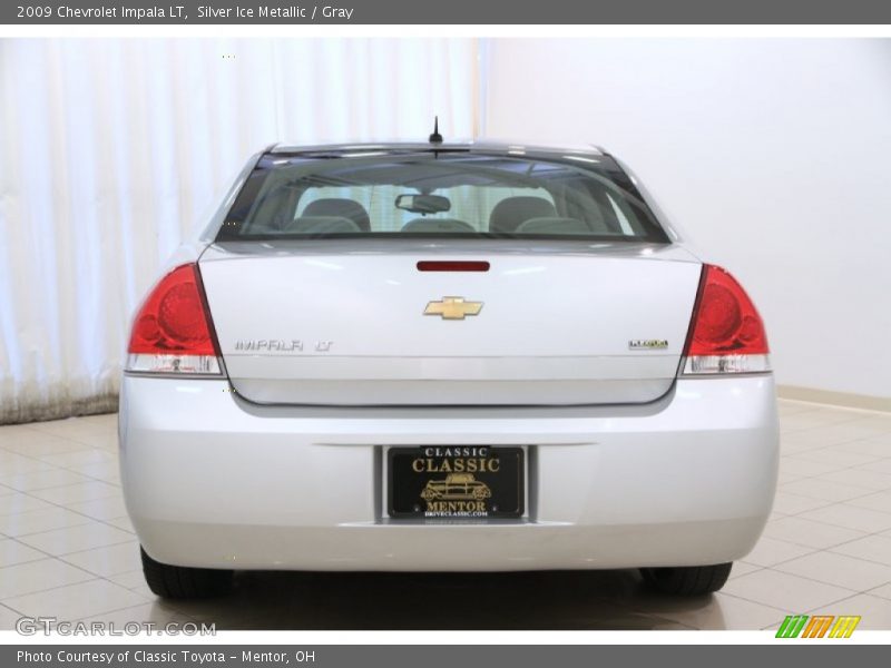 Silver Ice Metallic / Gray 2009 Chevrolet Impala LT