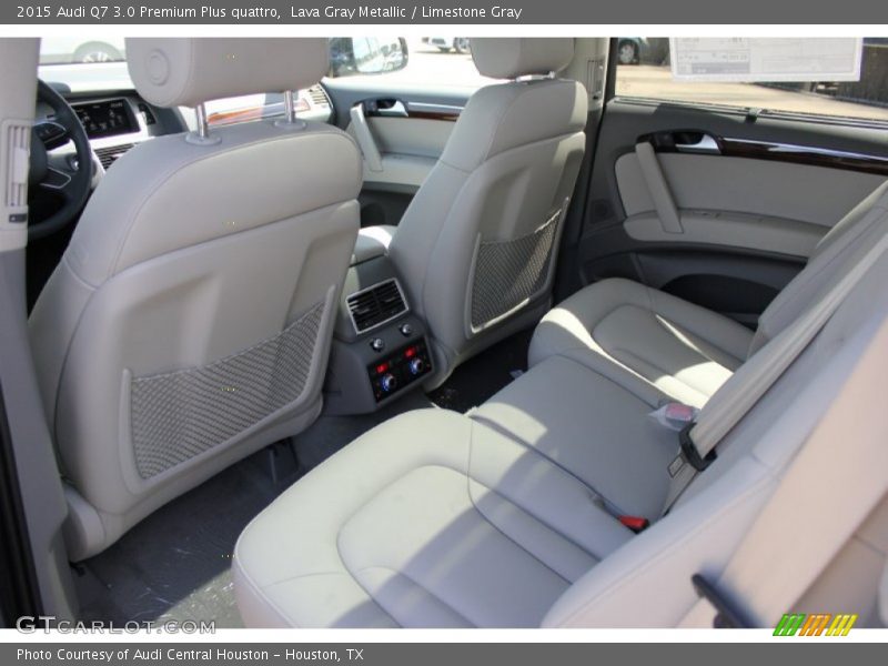Lava Gray Metallic / Limestone Gray 2015 Audi Q7 3.0 Premium Plus quattro