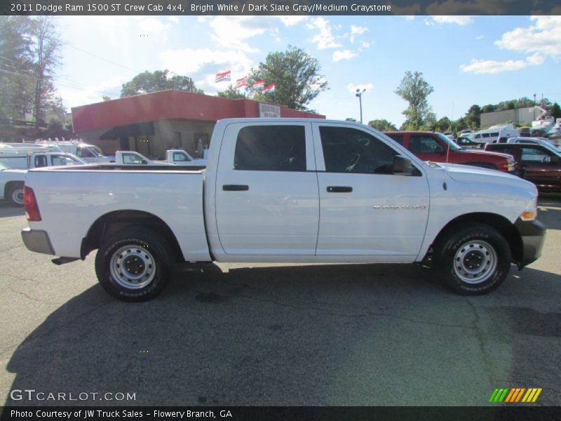 Bright White / Dark Slate Gray/Medium Graystone 2011 Dodge Ram 1500 ST Crew Cab 4x4