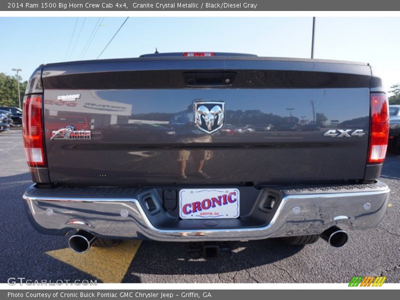 Granite Crystal Metallic / Black/Diesel Gray 2014 Ram 1500 Big Horn Crew Cab 4x4
