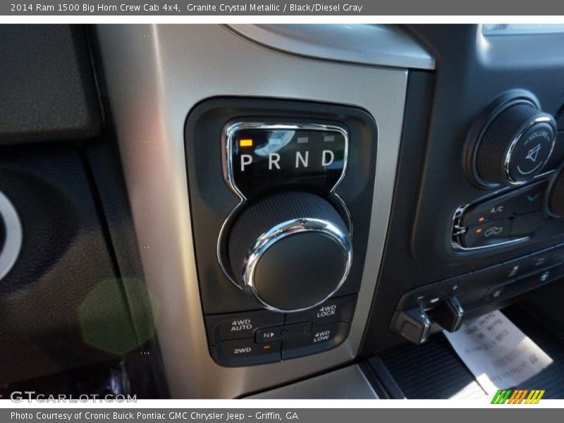 Granite Crystal Metallic / Black/Diesel Gray 2014 Ram 1500 Big Horn Crew Cab 4x4