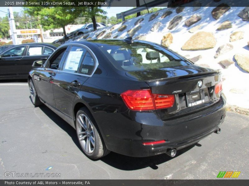 Jet Black / Black 2015 BMW 3 Series 335i xDrive Sedan