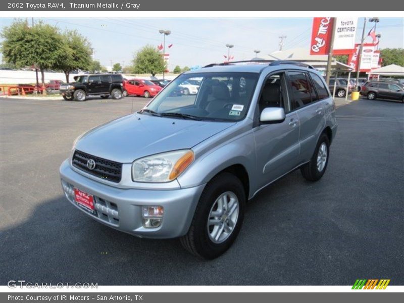 Titanium Metallic / Gray 2002 Toyota RAV4